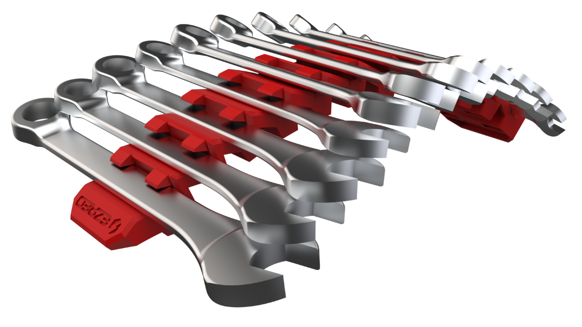 FLEXIBLE 12 SLOT WRENCH HOLDER EZRED